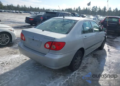 2007 Toyota Corolla Ce z USA, uszkodzony, nr VIN 2T1BR32E87C834283